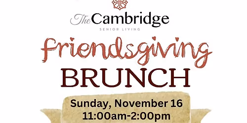 Friendsgiving Brunch