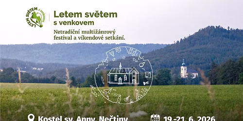 Letem sv\u011btem Ne\u010dtiny 2026 - Festival cestov\u00e1n\u00ed, inspirace a setk\u00e1v\u00e1n\u00ed