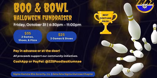 Boo & Bowl: Halloween Fundraiser