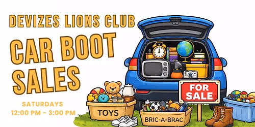 Saturday Car Boot Sales