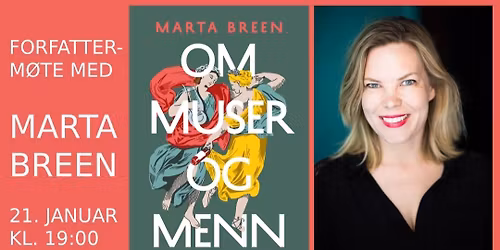 Forfatterm\u00f8te med Marta Breen