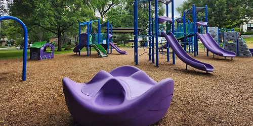 Burr Oak Playground Ribbon Cutting