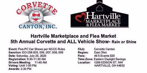 5th Annual Hartville MarketPlace Car Show