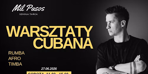 Warsztaty Salsa z Danielem SOBOTA 27.06.2026 - 11:00-15:00 - 4H!