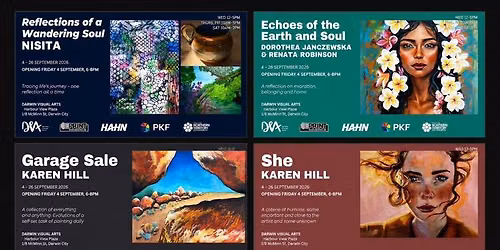 September Exhibitions at Darwin Visual Arts 