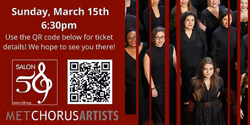 Salon 58 presents Met Chorus Artists with Shakespeare at the Opera