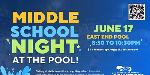 Middle School Night at the Pool