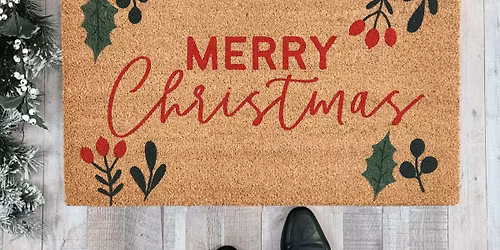 DIY Doormats - Christmas Edition 