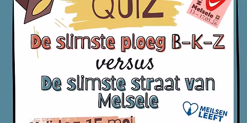 De slimste ploeg B-K-Z vs De slimste straat van Melsele