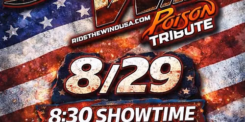 Ride The Wind - America\u2019s #1 Tribute to Poison LIVE! in Columbus,OH @ Lazy Chameleon