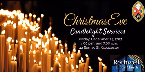 Rothwell UC Christmas Eve Services at 4PM & 7PM 