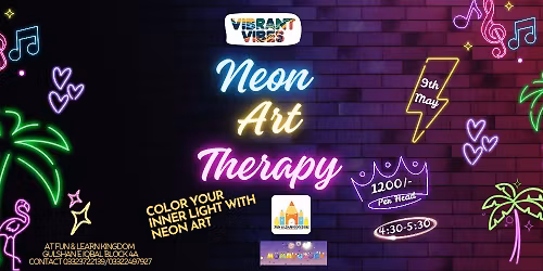 Neon Art Therapy