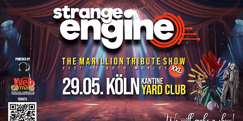 STRANGE ENGINE Kantine Yard Club