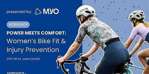 Myo Presents: Women\u2019s Bike Fit &  Injury Prevention Workshop