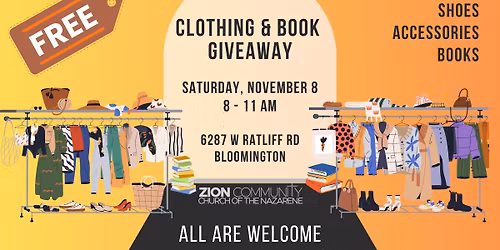 Clothing & Book Giveaway