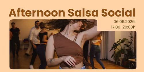 Afternoon Salsa Social - Summer Break Edition
