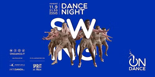 OnDance - Dance Night Swing - INGRESSO LIBERO SENZA REGISTRAZIONE