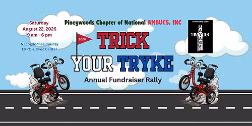 Trick Your Tryke 2026: 1st Annual AMBUCS Rally (Page Hosted)