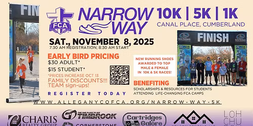Narrow Way 10K\/5K\/1K