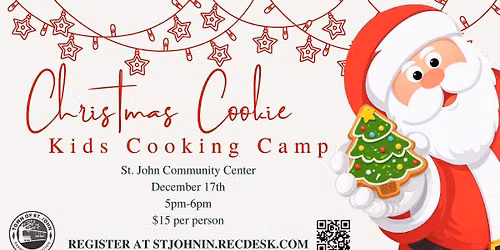 \ud83c\udf84Christmas Cookie Kids Cooking Camp!\ud83c\udf6a