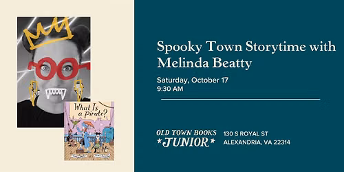 Spooky Town Storytime with author Melinda Beatty