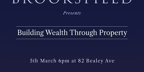 Brooksfield Investor Information Evening