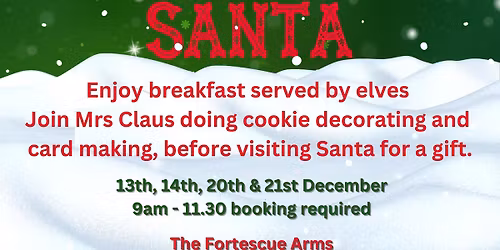 Breakfast with Santa