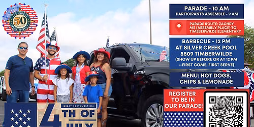 50th Annual 4th of July Parade & BBQ