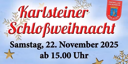 Karlsteiner Schlo\u00dfweihnacht 2025 \u2744\ufe0f