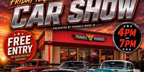 Triangle Burger Car Show