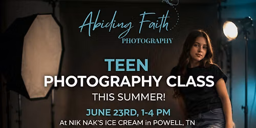 Teen Photography Workshop 