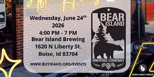 Buy Idaho After-Hours @ Bear Island Brewing