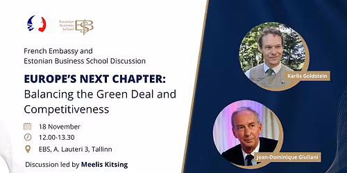 Europe\u2019s Next Chapter: Balancing the Green Deal and Competitiveness