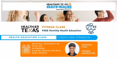 FREE Fitness Class- Cardio and Strength- ( In-person) 