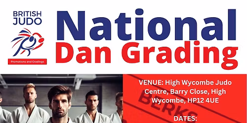 2026 NATIONAL DAN GRADINGS