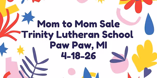 Mom to Mom Sale