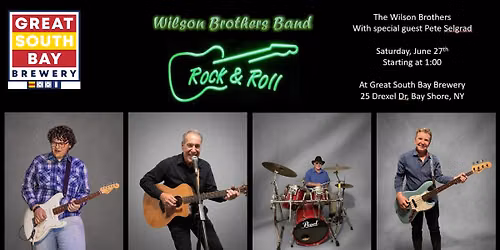 Wilson Brothers at Great South Bay Brewery