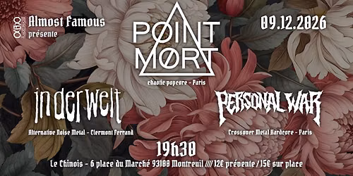 POINT MORT \/\/ IN DER WELT \/\/ PERSONAL WAR