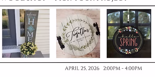 WOODSHOP \u2013 Pick Your Project