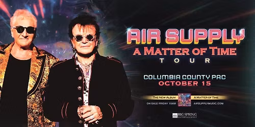 Air Supply: A Matter of Time Tour