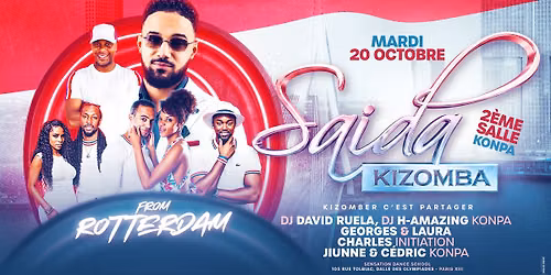 Saida Kizomba ft David Ruela Rotterdam