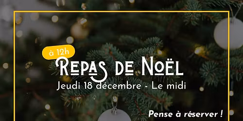 Repas de No\u00ebl - Chez Dub Jou\u00e9-l\u00e8s-Tours \ud83c\udf84