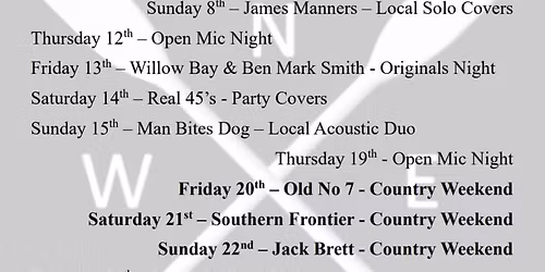 Live Music @ The Nav!!