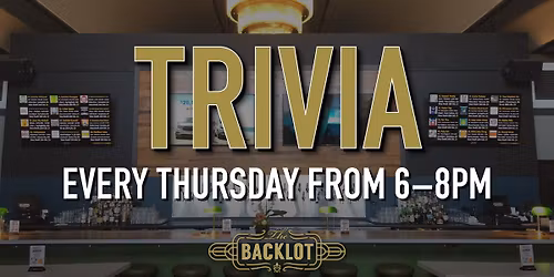 Trivia Night at The Backlot