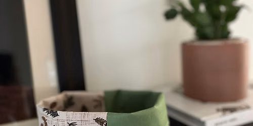 Friday Night Stitch & Create, October 9th: Reversible Fall Fabric Basket