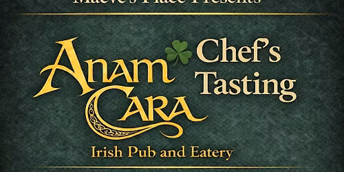 Anam Cara Chef Tasting Experience 