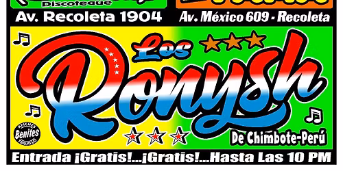 LOS RONYSH DE CHIMBOTE EN SANTIAGO DE CHILE