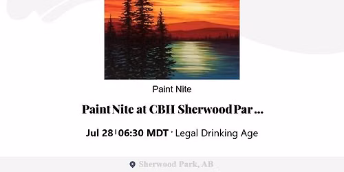 Paint Nite in the Park "Blazing Summer"