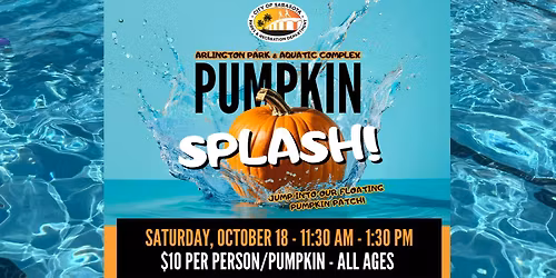 Pumpkin SPLASH! Floating Pumpkin Patch