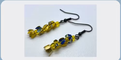 Recycled Tin Can Earrings Workshop